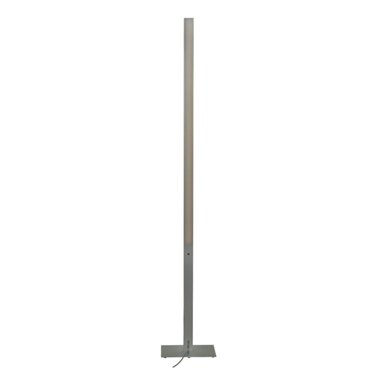Vloerlamp Q-Line aluminium backlight LED achterzijde uit