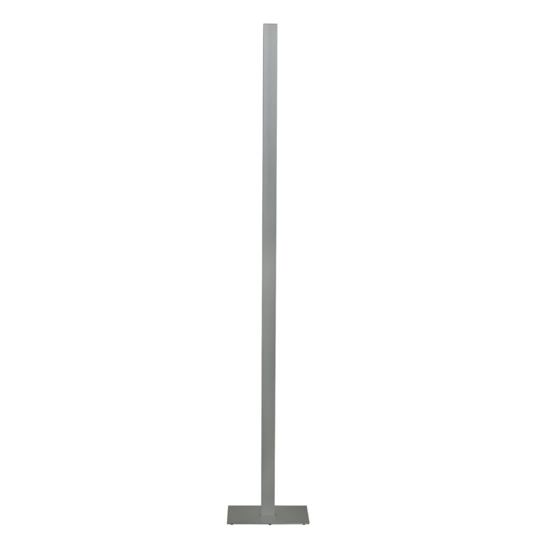 Vloerlamp Q-Line aluminium backlight LED voorzijde